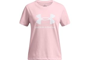 Under Armour Mädchen Ua Big Logo Ss T-Shirt (1er Pack)