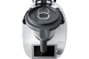 CHEDIN Akcesoria Thermomix, kubek z miarką do Thermomix TM5, TM6, TM21, TM31, TM3300, otwór pokrywy jak Vorwerk, robot kuchenny 100 ml (TM6 TM5 TM31)