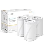 TP-Link Deco BE65(2-pack) BE9300 Mesh WiFi 7, Tri-Band Seamless AI