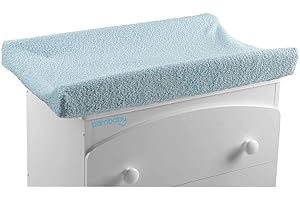 PAMBABY COPRI FASCIATOIO UNIVERSALE IN SPUGNA DI COTONE LAVABILE (CIELO)