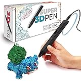 MYNT3D Penna Super 3D, penna per stampa 3D compatibile con ABS da 1,75 mm e PLA