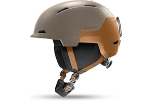 Odoland Ski Snowboard Helmet for Adults Youth, Snow Helmet for Men & Women, Adjustable Dial Fit, Safety Certified, Goggles Compatible for Skiing, Snowboarding, Snowsports