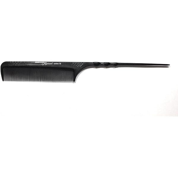Hercules Sägemann Carbon-Kamm HS C12 – Antistatisch, Extra Grobe Zahnung, 22,5 Cm, Blau, Made In Germany