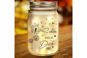 kiimiipa LED Flaschenlicht Geburtstagsgeschenk für Frauen Mädchen,LED Beleuchtete Flasche Pusteblume geldgeschenke,Personalisiert Geschenk Geburtstag,Geschenk für Frauen Freundin Hochzeit Weihnachten