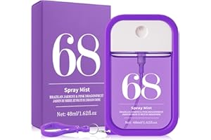 HENJUNU Parfüm Bodyspray Damen 48ml Mit Haken,Women's Bodyspray,Body Splash für Frauen,Lang Anhaltender Duftspray,Haar und Körperduftnebel,Damenparfum Körperspray für Reisen,Urlaubsreise,Gift for Women