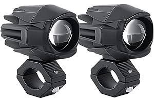 TEAUSA Luces antiniebla auxiliares de conducción E9 for BMW R 1200GS 1200 GS R1200GS LC Adventure ADV F 800GS/650GS 800/650 GS F650GS F800GS (Size : Set B)