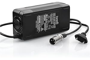 TangsFire Caricatore per caricabatterie 48 V 13S batterie al litio per bicicletta elettrica caricabatterie 54,6 V 3 A elettrico Ebike Scooter