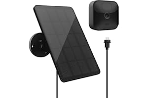 YCTechLife 4W Solarpanel für Blink Outdoor Kamera (3rd Gen), Solar Ladegerät mit Gummistecker, IP65 Wasserdicht, 13,12ft Kabel