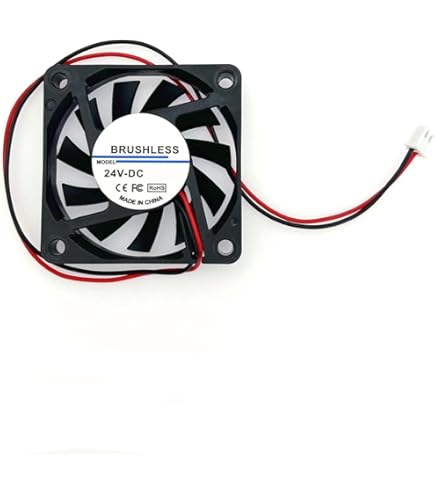 Ventilatore Jopto Mini 60x60x10mm 12V Senza Spazzole - Silenzioso, Per PC, Stampanti 3D, Custodie - Foto 5