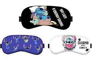 Bonamana Masque de sommeil 3D avec élastique - Masque pour les yeux - Pour dormir, voyage, pour garçons, filles, enfants (mignon)