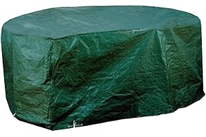 MYGARDEN My Garden Medium Oval Waterproof Garden Patio Table Chair Set Furniture Cover