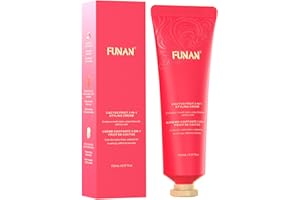 FUNAN Crème coiffante 3 en 1, non grâce, pour femmes et enfants, crée des styles lisses et des boucles définies, sans flocons blancs, sans traces blanches, 140 ml