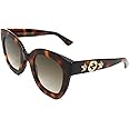 Gucci GG0208S Plastic Fashion Sunglasses 49 mm