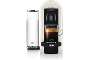 Nespresso XN9031 Vertuo Plus Ekspres do Kawy, 1260 W, 1 L, Biały/Czarny