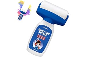 ZHVOYAGE 500g Rullo per pittura bianca, pittura con rullo,Idropitture,Vernice Bianca a Rapida Asciugatura a Base d'Acqua, Facile da Applicare,Rullo per Piccole Riparazioni di Graffi e Macchie su Pareti