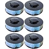 6 Spulen passend für GC-ET 4530 Rasentrimmer Fadenspulen Ersatzfadenspulen