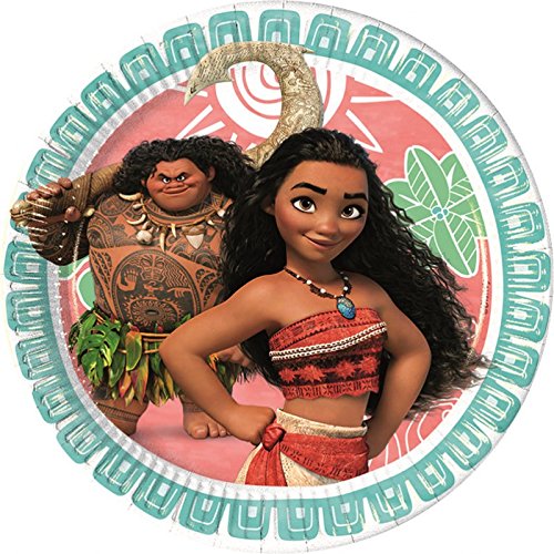 36 Teile Disney Vaiana Party Deko Set für 8 Kinder - 2