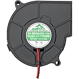 75mm x 30mm 7530 12V double roulement à billes DC sans balais de ventilateur de refroidissement ventilateur AV-F7530MB CE TUV