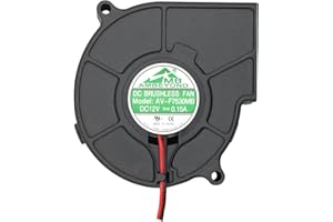 SECURITY-01 75mm x 30mm 7530 12V double roulement à billes DC sans balais de ventilateur de refroidissement ventilateur AV-F7530MB CE TUV