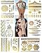 Produktbild IBEET Abnehmbare wasserdichte Tattoo-Aufkleber für Frauen, temporäre DIY Tattoo-Papier mit verschiedenen Patterns,6 Sheets