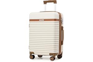 Joyway Valises de Voyage, Valise de Cabine Ultra-légères, Bagage de Main-20 Pouce, Roues Pivotantes à 360° et Serrure TSA, Solide et Durable Extensible