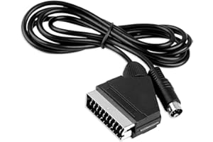 WICAREYO 5.9FT RGB Scart AV Kabel Audio Video Anschluss Kompatibel für Megadrive 2
