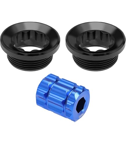 Boulon De Manivelle SRAM Truvativ CBT02020 - M12, Pour Pédalier ISIS/Howitzer, Noir
