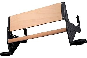 ‎CLEVO Clevo Climbing Trainingsboard Hangboard Klettern Aufhängung für Türe inkl. Klimmzugstange. Griffkraft Trainer zu Hause, Kletterboard Griffboard Fingerboard aufhängen, Klettermodul Hangutensilien