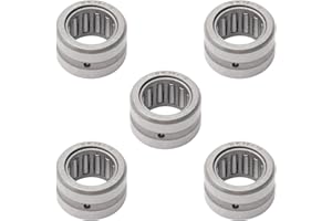 Rodamiento de rodillos de aguja Othmro NK12/12 12x19x12mm, rodamiento de acero para la industria de fabricación P0 5PCS