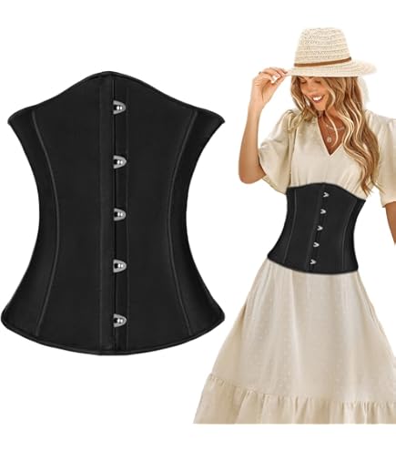 Everbellus Korset met spiraal, voor dames, tailletrainer, bandkorset Everbellus Korset met spiraal, voor dames, tailletrainer, bandkorset