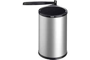 BLANCO SINGOLO XL Système de montage sur portes battantes - 1 seau de 20 litres - Couvercle de seau - S'ouvre facilement avec la porte pivotante