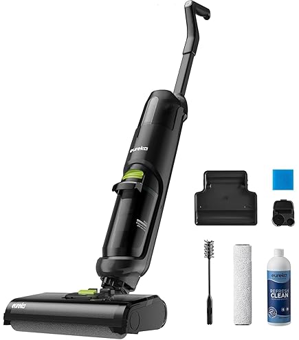 Aspirapolvere Wet-Dry, Lavapavimenti Wireless Intelligente Da 2500 MAh, Asciugatura, Lavaggio E Lavaggio PTC 3 In 1, Modalità Di Aspirazione/trascinamento, 600/850 Ml Serbatoio Dell'Acqua - Foto 6