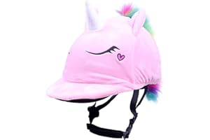 QHP Toque pour Casque équitation Unicorn