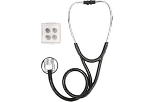 ‎TITA-DONG Professionelles Kardiologie-Stethoskop für das Medizinische Klinische Zuhause, Klassisches Einzelkopf-Stethoskop für Krankenschwestern, Ärzte, Medizinstudenten, Medizinisches Stethoskop mit 1 Aufbewah