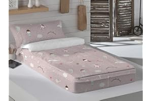 Haciendo El Indio Saco Nórdico con Relleno, Wonderland, Cama de 90 cm