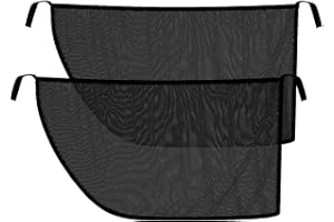 Bebe Style Car Side Window Sun Shade, Car Sun Shades for Babies, Glare Blocker and UV Rays Protector for Kids, Adults or Pets, Universal Fit, 2-Pack