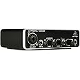 Behringer UMC22 Audiophiles 2x2 USB Audio Interface mit Midas Mic ...