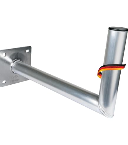 Support Mural Antenne Satellite TechniSat TECHNIPLUS 25 - Distance 25 Cm Aluminium