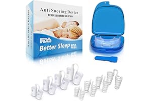 WUIIL Schnarchstopper,Anti Schnarch,Sofortige Hilfe und Verbesserung der Atmung,Wiederverwendbares Schnarchgerät für Eine Ruhige Nachtruhe