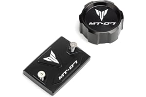 CCYYMOWOK For Yamaha MT07 MT07 FZ07 2014-2022 Motorcycle CNC Front & Rear brake Fluid Cylinder Master Reservoir Cover Cap