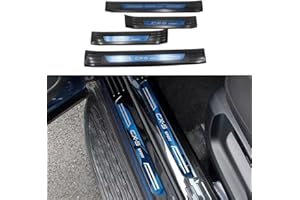 ENFILY 4 Stück Auto-Außentürschwellenschweller, Zubehör für Mazda CX5 CX-5 2017–2021, Abriebschutz, Schwelle, Willkommenspedalleiste, Abdeckung, Edelstahl-Styling-Dekoration