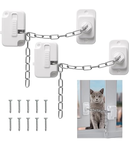 Serrature Adesive Di Sicurezza Per Bambini - Confezione Da 8 Per Mobili, Frigorifero, Finestre - Foto 2