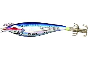 Yo-Zuri Squid Jig Ultra Lazer Sinking Lure, Blue, 3 3/4-Inch