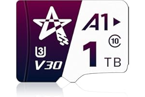 Elctman Memory Karte 1TB Mini Speicherkarte 1TB UHS-I,Klasse 10, U3, A1Entwickelt für Android Smartphones, Tablets,Kameras High Speed TF Karte