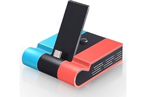 𝐒𝐰𝐢𝐭𝐜𝐡 𝐓𝐕 𝐃𝐨𝐜𝐤 - Tendak Docking Station for Nintendo Switch/Switch OLED, Foldable Switch Dock Station Type C Charger Stand with HDMI Adapter and USB 3.0 Port