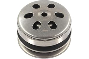 Trkimal Kit de embrague completo de repuesto del juego de embrague trasero de repuesto para GY6 125cc 150cc 4 tiempos Motor Scooter ATV Go Kart, 152QMI/157QMJ Compelte Driven Pulley Sets Parts.