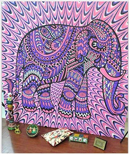 HmDco Printed Valance Home Tapestry Wall Hangings Beach Towel Beach Blanket,Pink,148*210cm