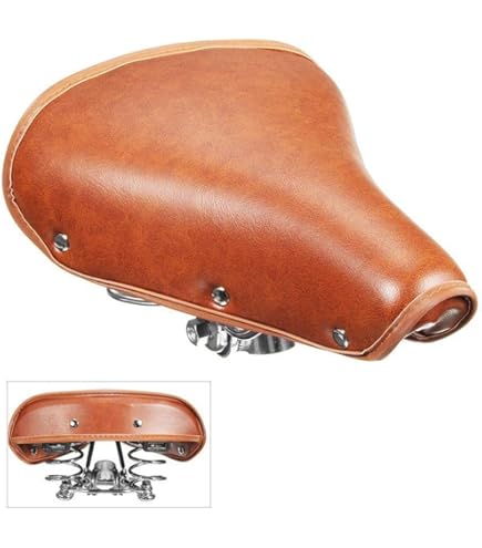 Selle Vntage Grazella Montegrappa 07 / F + Sacoche Sac de Rangement