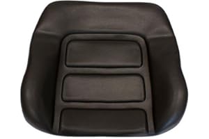 Profistop Rückenpolster Rückenkissen passend Grammer DS85 / 90AR PVC schwarz Schlepper Stapler