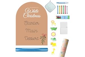 Mithreel Pizarra Magnética Infantil – Pizarra Niños, Adhesiva, Forma Arco y de Color con Tizas – Pizarra Magnetica Adhesiva – Ideal Regalos para Niñas y Niños (CAFE CON LECHE 100X80)